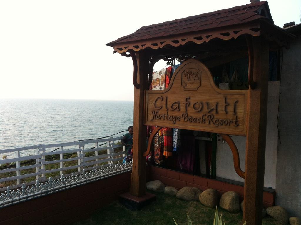 Clafouti Beach Resort Varkala Exterior foto